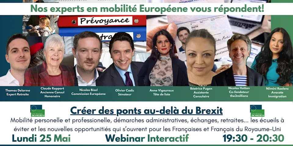 Webinaire - Un Monde de Projets - Créer des ponts au-delà du Brexit